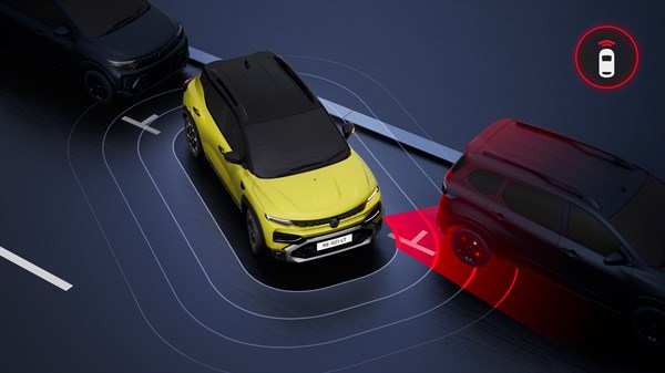 sensores de estacionamento frontais - Renault Kiger