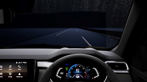 faróis automáticos - Renault Kiger