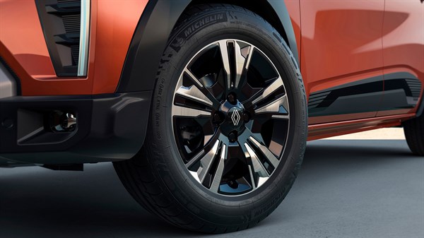 Renault Triber - jantes bicolor